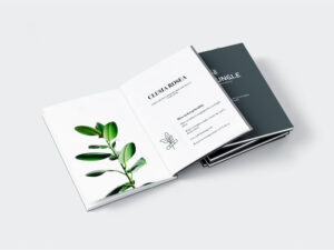 plant booklet design