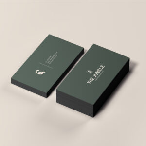 plant store business cards design