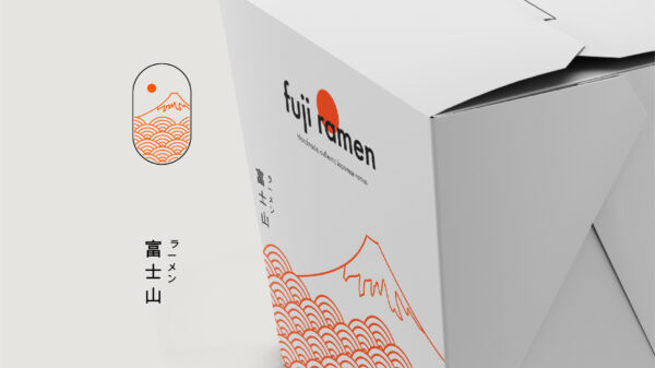 ramen brand packaging design
