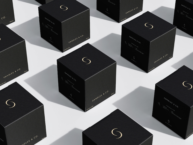 candle packaging grid