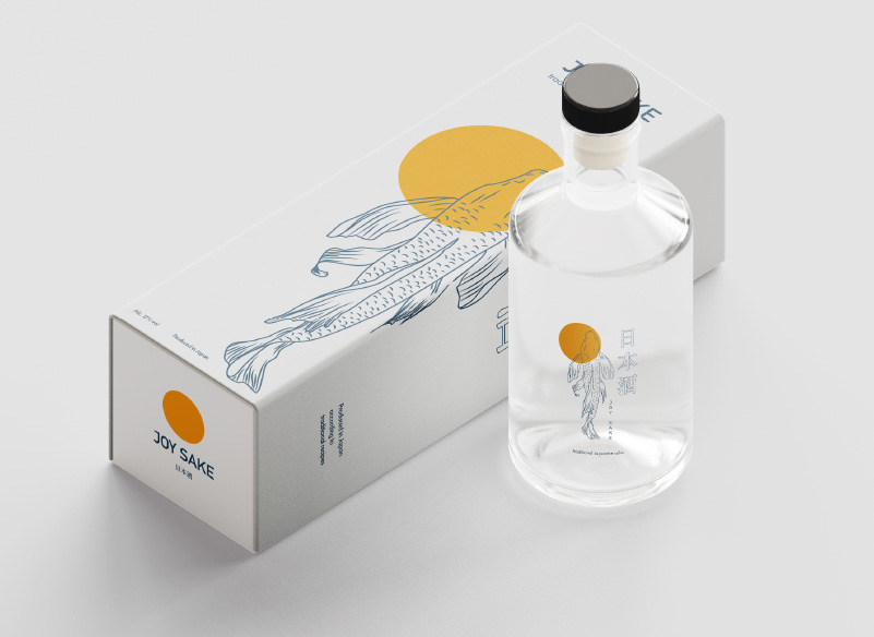 sake brand packaging