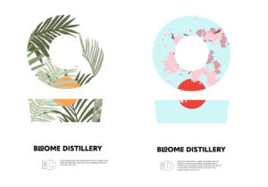 gin brand packaging concept