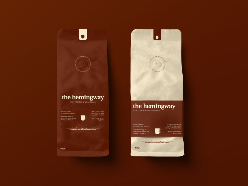 coffee brand packaging design