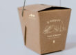 packaging design take away box