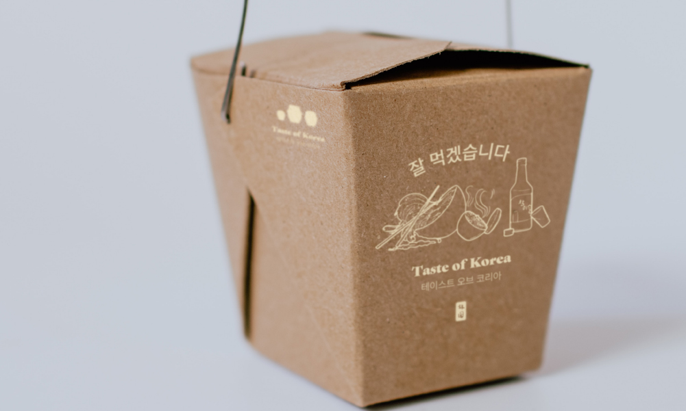 packaging design take away box
