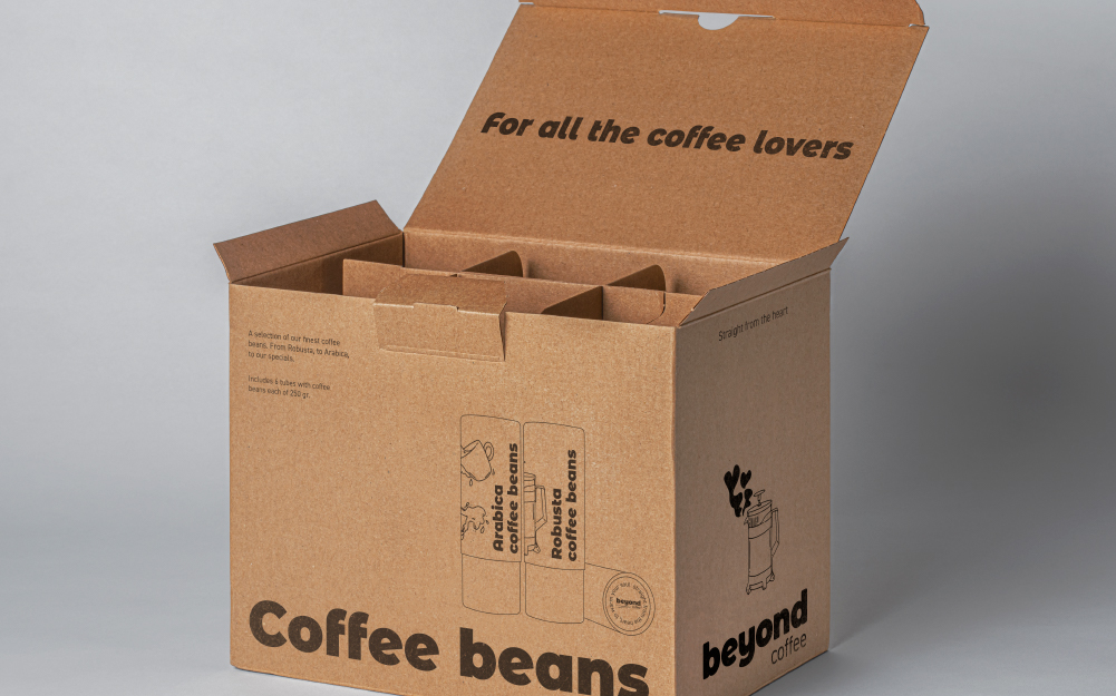 coffee beans box design