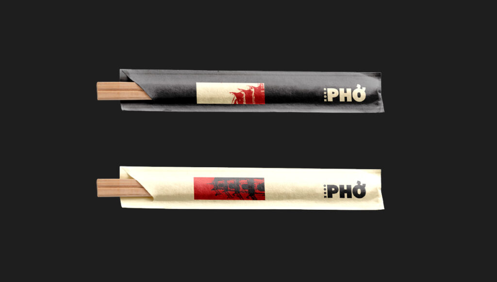 chopstick packaging design