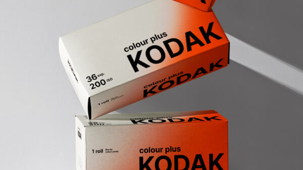 kodak packaging box stack