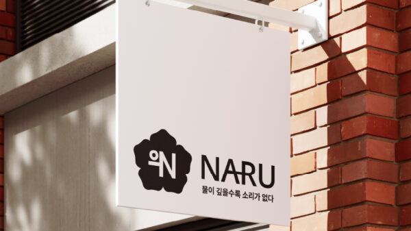 cafe branding signage