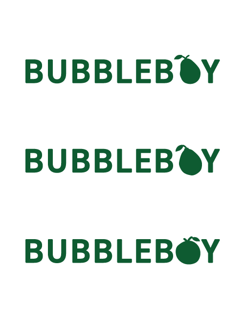 bubbleboy juice bar logo variations bubbleboy juice bar logo variations