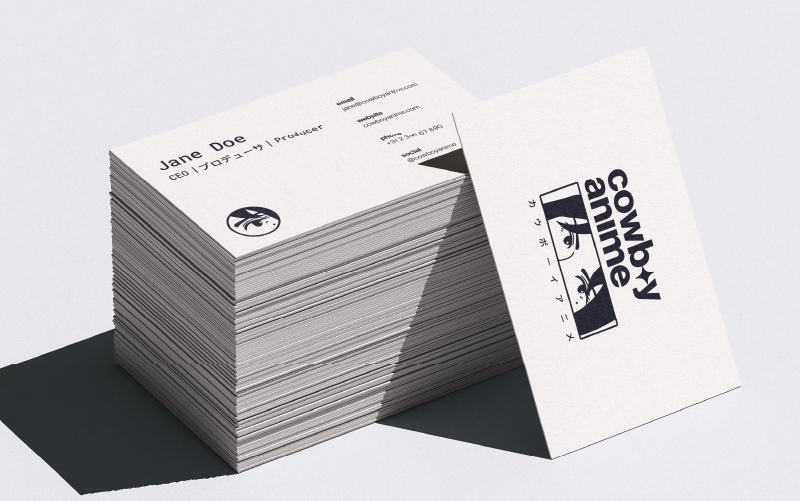 content studio business card design