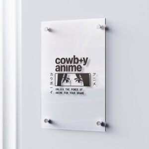 anime content studio signage