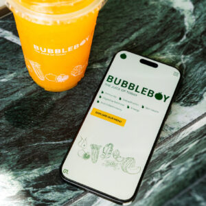 juice bar website design
